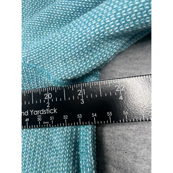 Soft Surroundings‎ Just Beachy French Terry Cloth Pullover Hooded Sweatshirt L - Picture 6 of 9